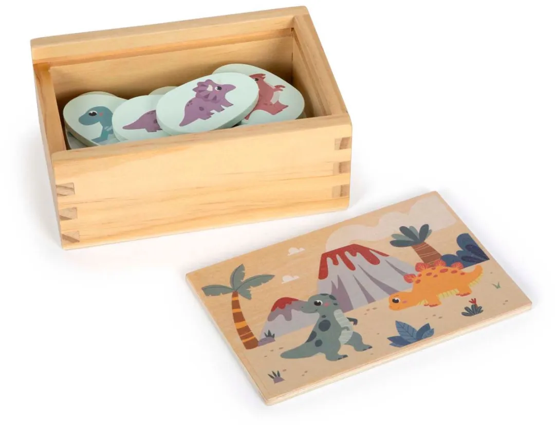 Small Foot Houten Memospel Dino 12616 - 2-4 Spelers