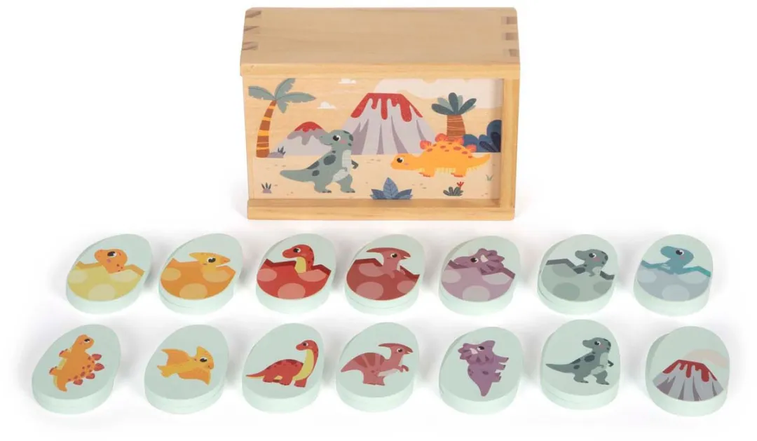 Small Foot Houten Memospel Dino 12616 - 2-4 Spelers