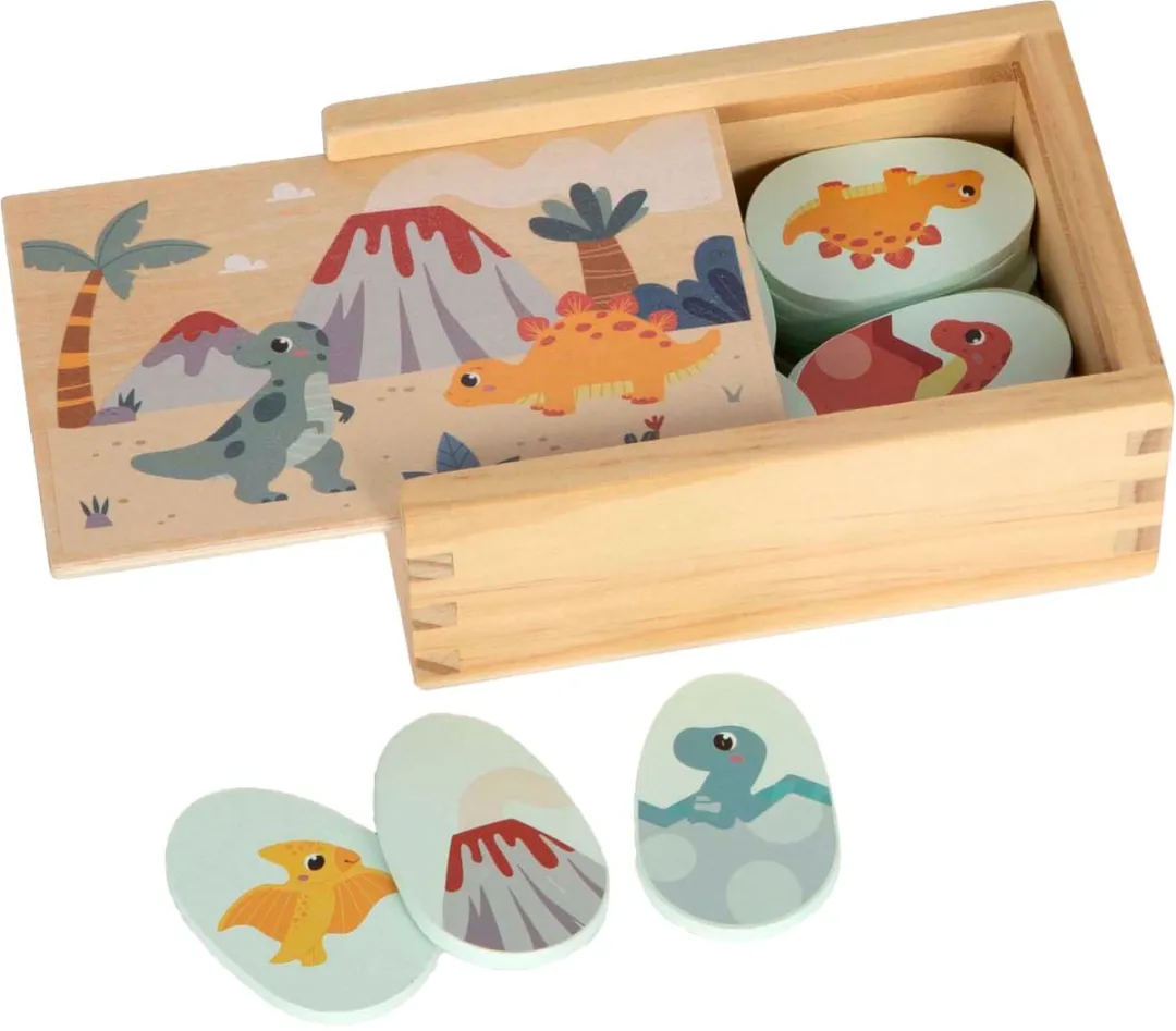 Small Foot Houten Memospel Dino 12616