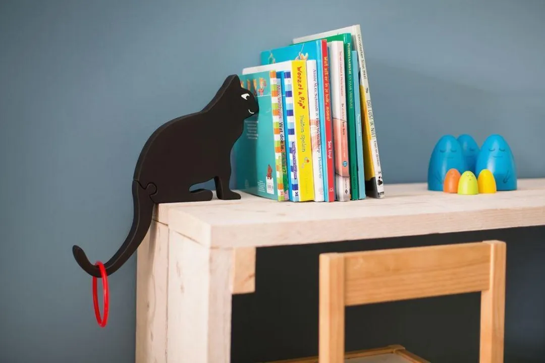 BS Toys Kattenstaart Gooien Werpspel - Zwart