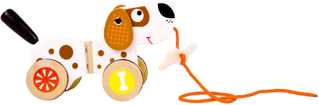 Small Foot Houten Trekfiguur Hond