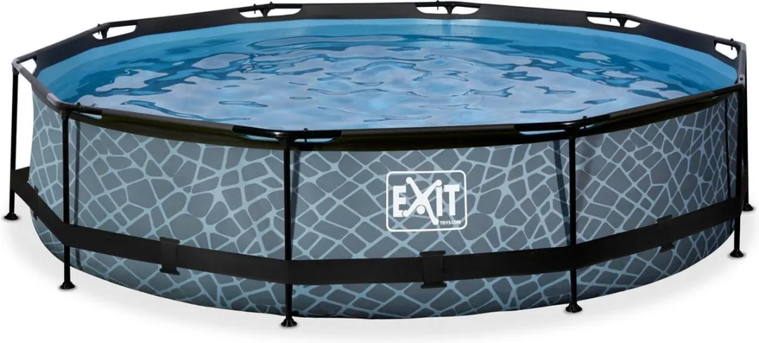 EXIT Stone Zwembad 360x76cm