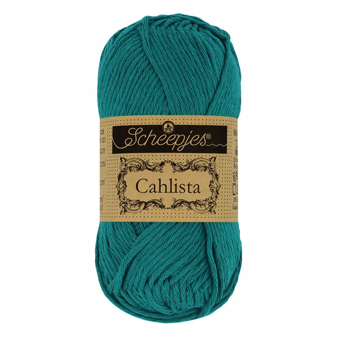 Scheepjes Cahlista Dark Teal (401)
