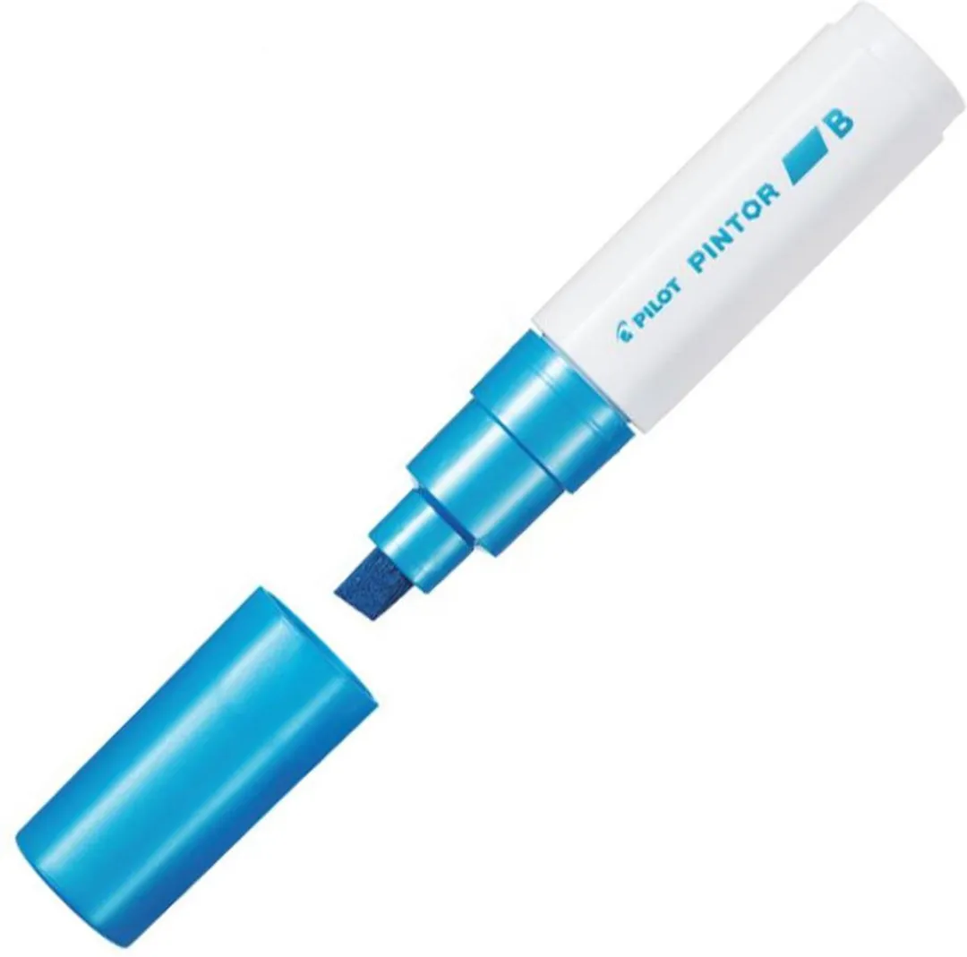 Pilot Pintor Metallic Blauwe Verfstift 8mm