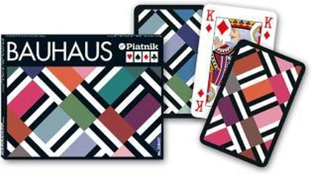 Piatnik Bauhaus Speelkaarten PIA-238437 - 2-6 Spelers