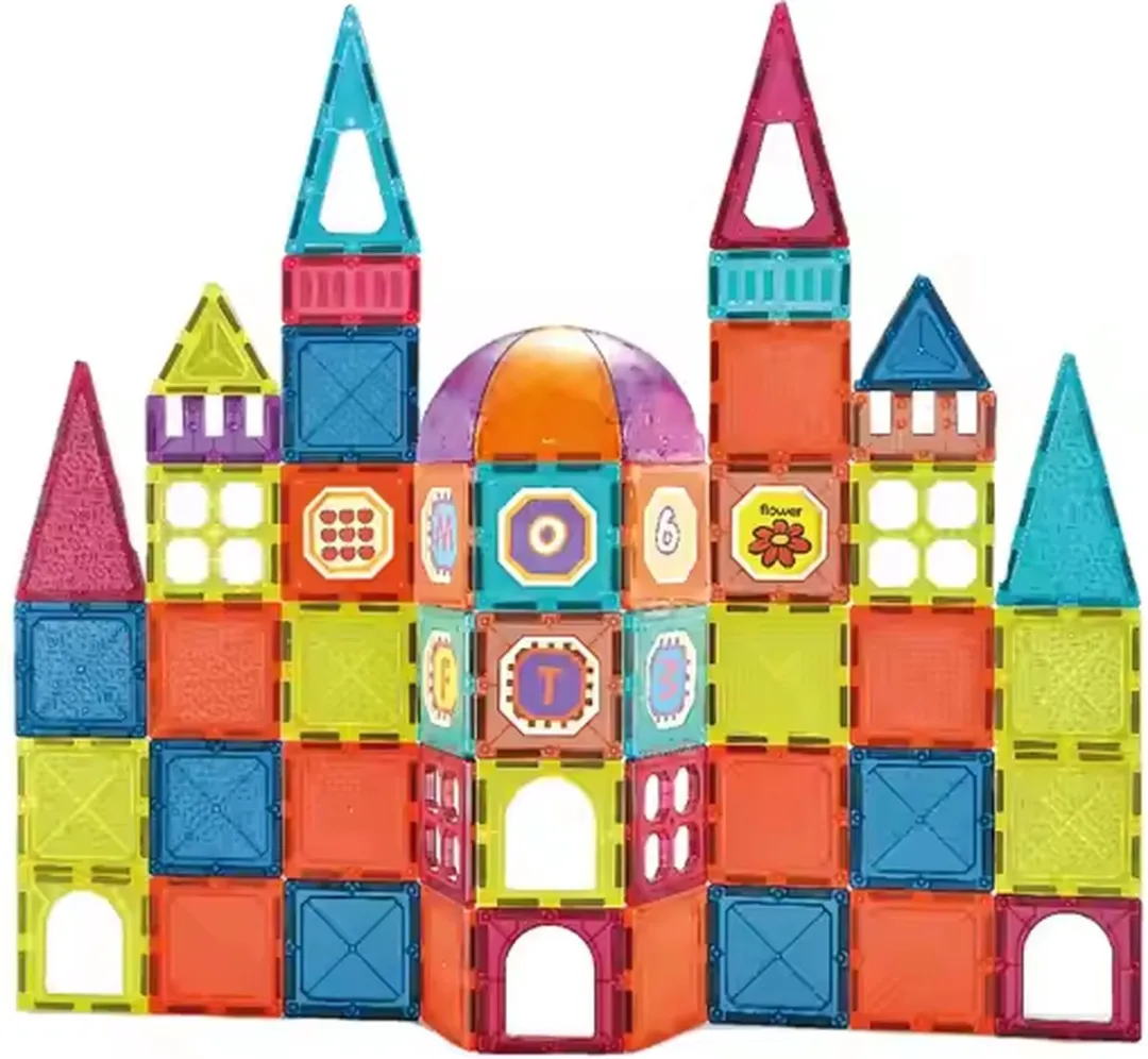 MagniToys Magnetisch Speelgoed 139-delig - Bouwspeelgoed