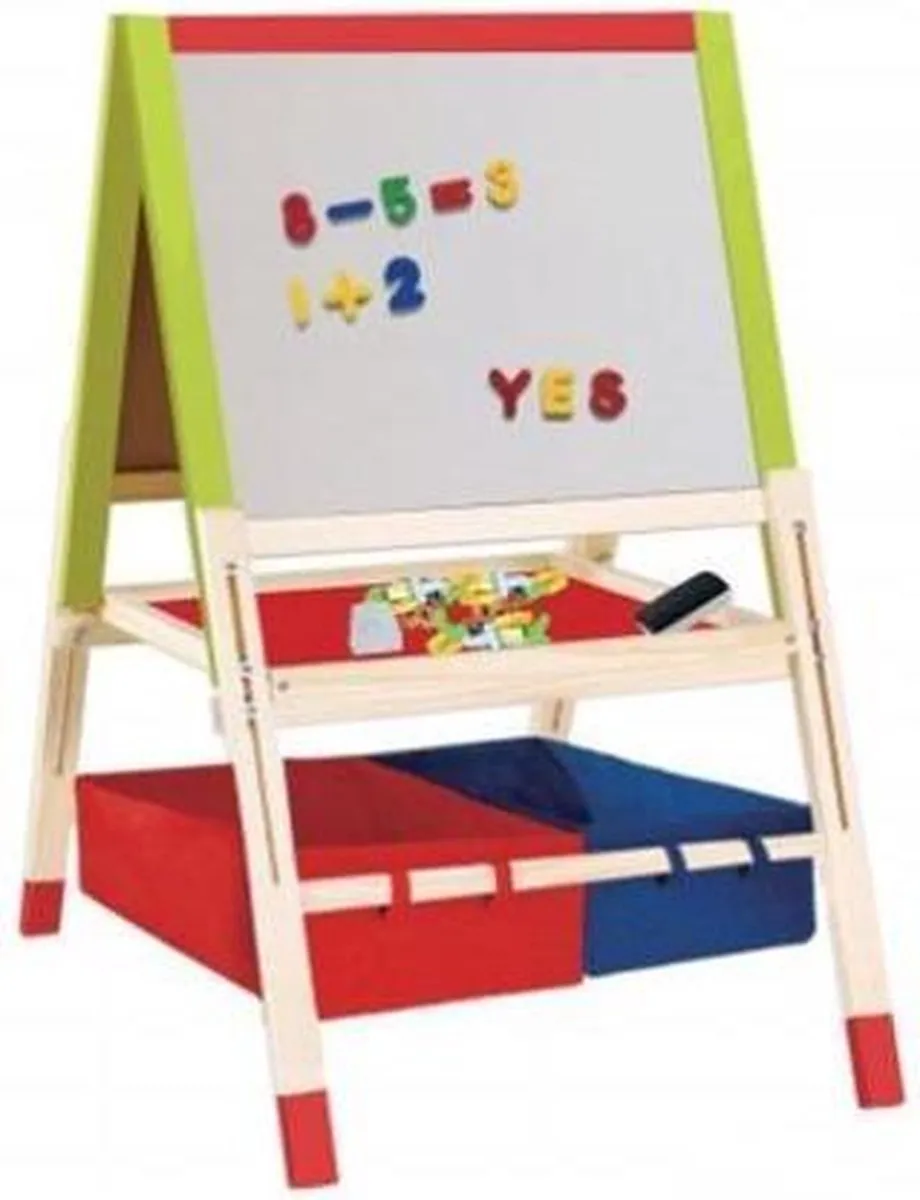 Wooden Toys Classic World Houten Bord - 4 Kleuren