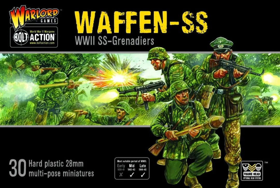 Warlord Games Bolt Action Waffen-SS Plastic Model