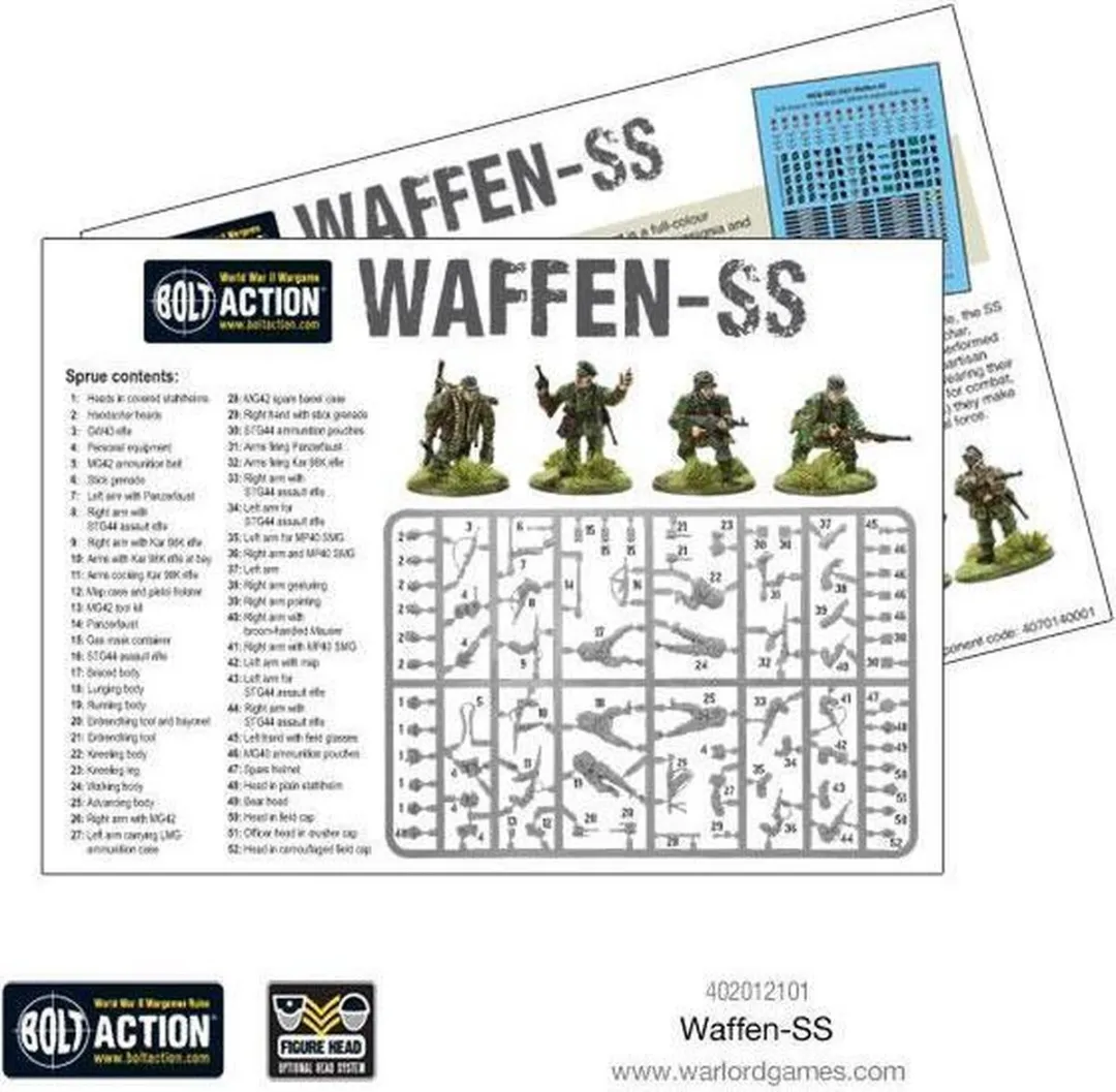 Warlord Games Bolt Action Waffen-SS Plastic Model