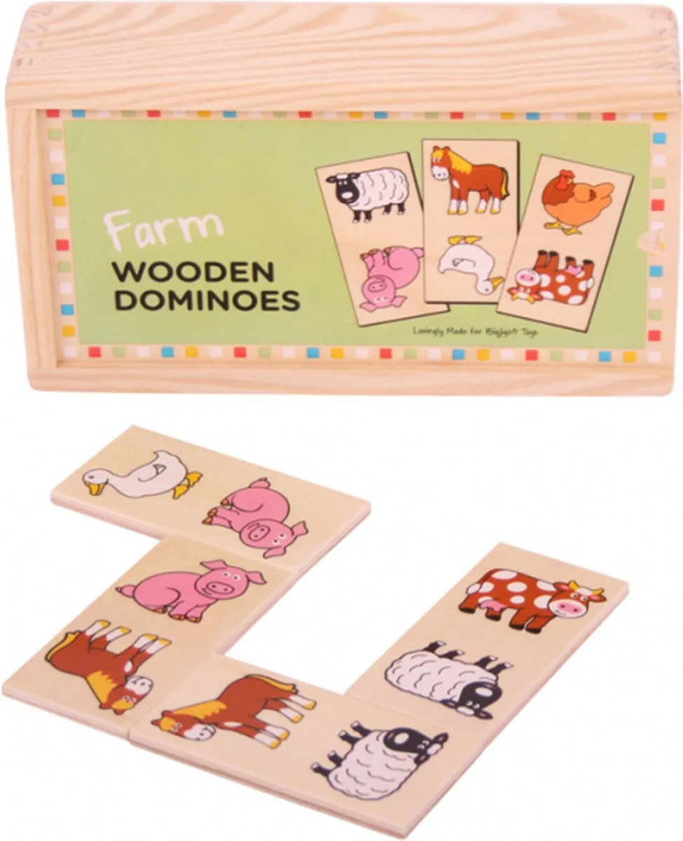 Bigjigs Domino's Boerderij BJ736