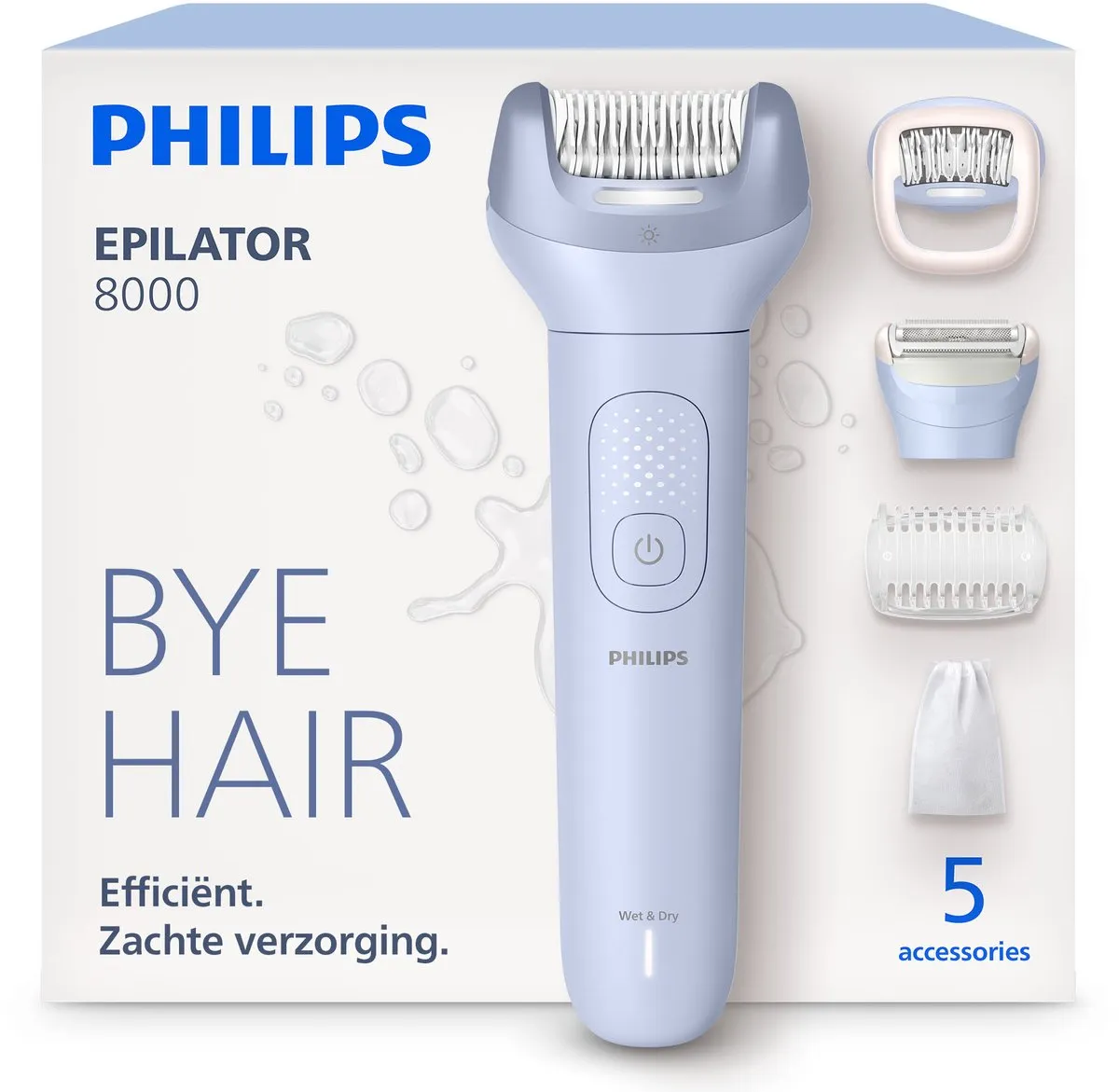 Philips Series 8000 BRE709/00 Epilator