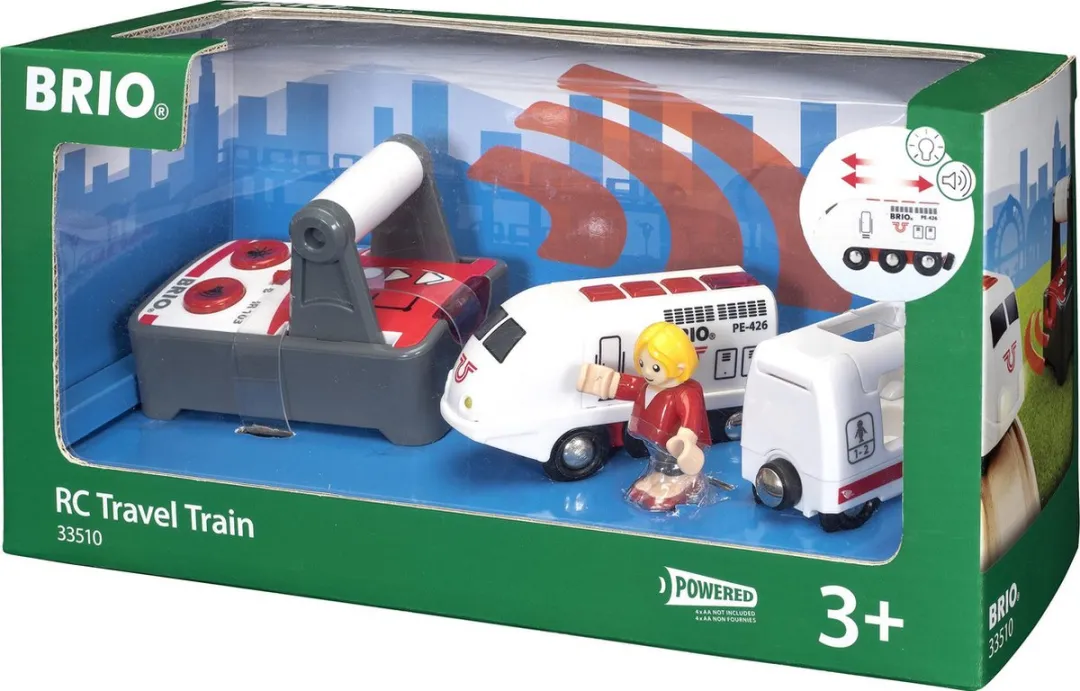 BRIO Witte RC Locomotief 33510