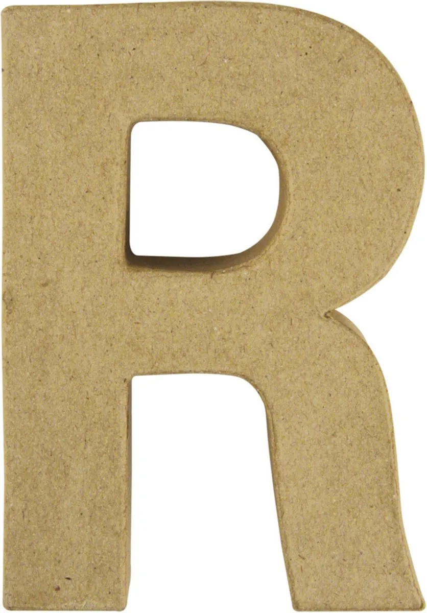 Rayher Papier Mache Letter R