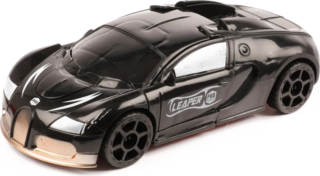 Toi-Toys Roboforces Transformeer Auto Robot Rood - 3 Stuks