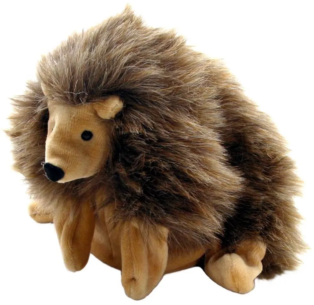 Beleduc Egel Speelhandschoen Handpop - Bruin