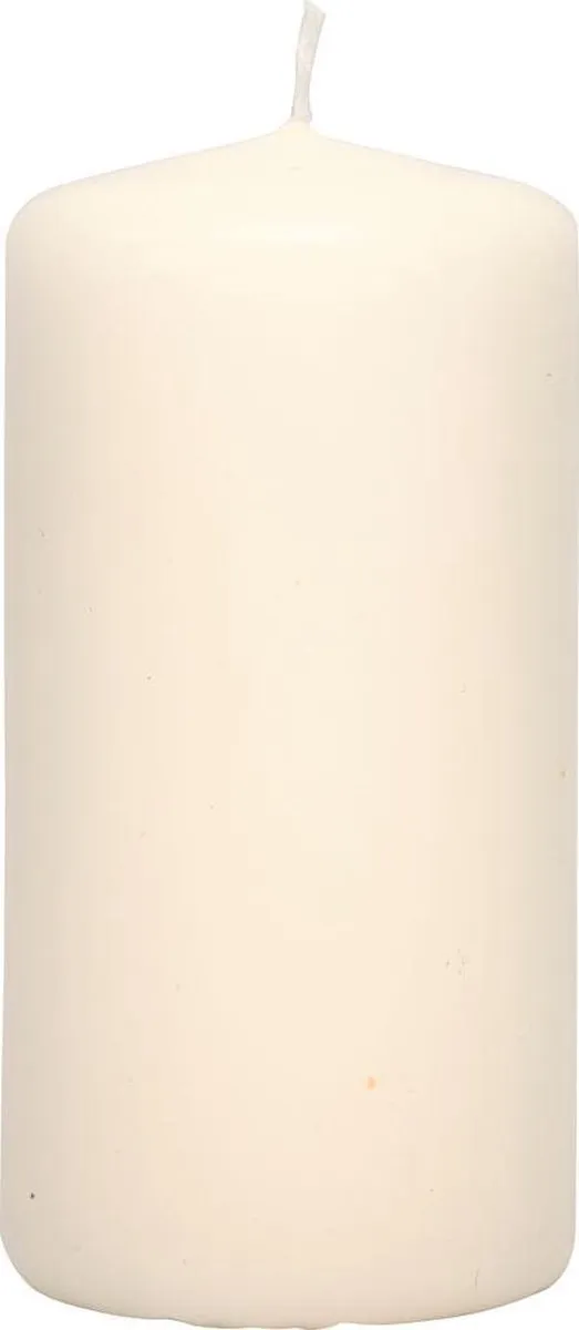 Creativ Company Kaars 10cm Off-white - 6 Stuks