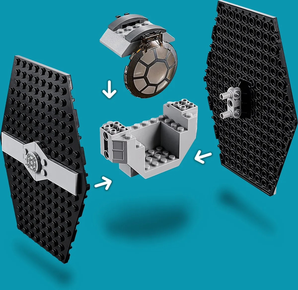LEGO Star Wars 4+ TIE Fighter Attack 75237 - 77 Stukken - afbeelding 6 van 6