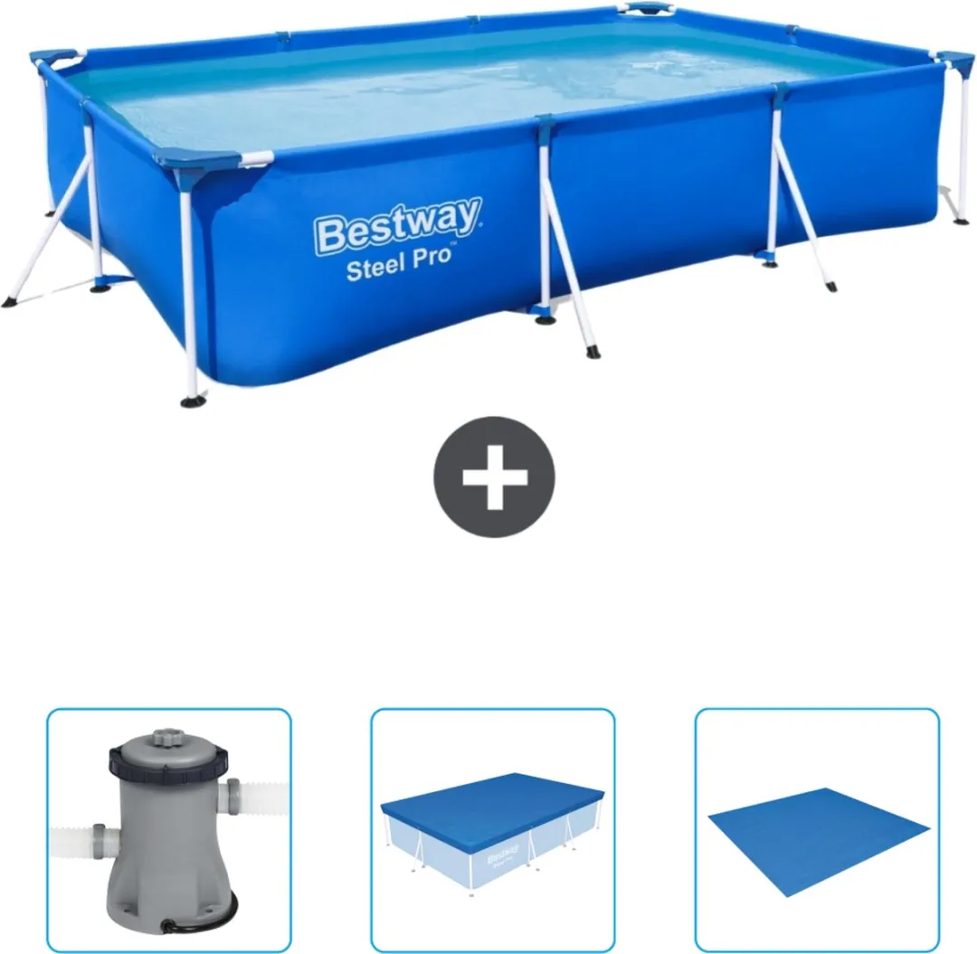 Bestway Steel Pro Zwembad 300x201x66cm