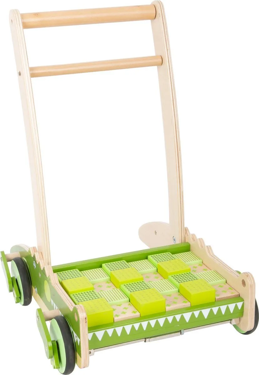 Small Foot Houten Loopwagen Krokodil
