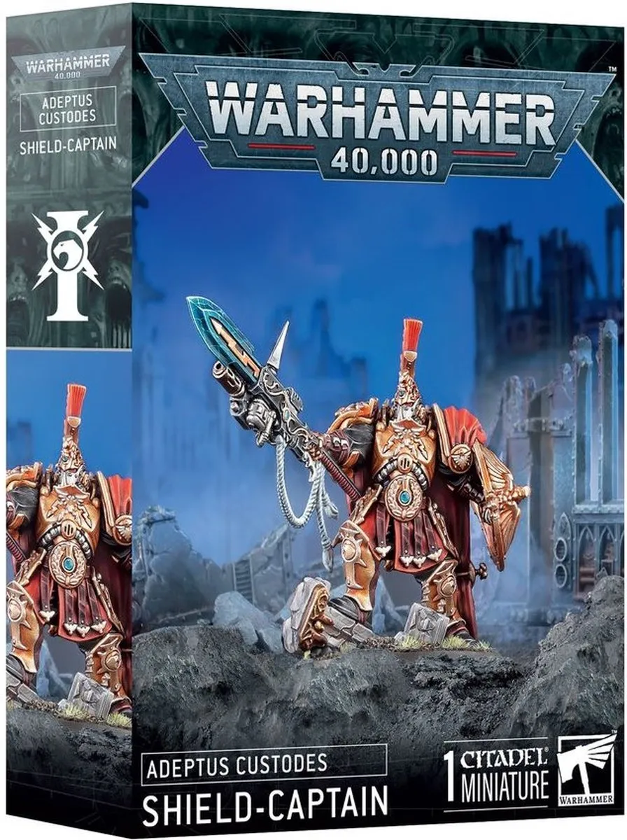 Games Workshop Warhammer 40K Adeptus Custodes Shield Captain 01-21