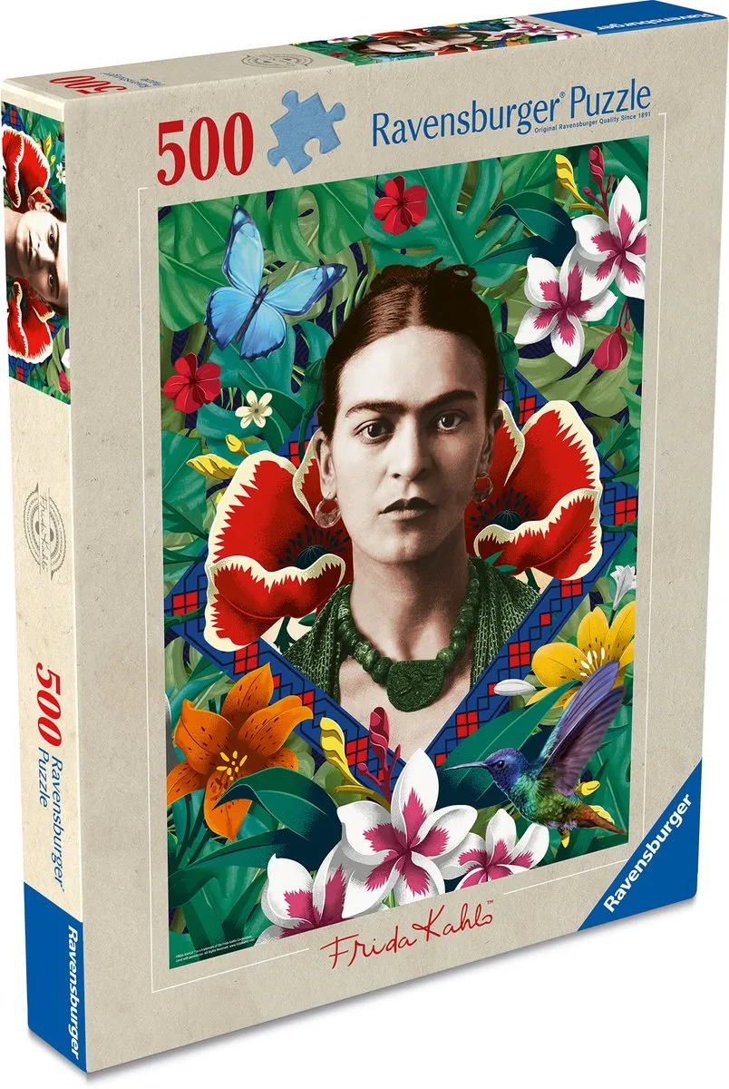 Ravensburger Frida Kahlo Bloeiende Fantasie Legpuzzel 500 Stukjes