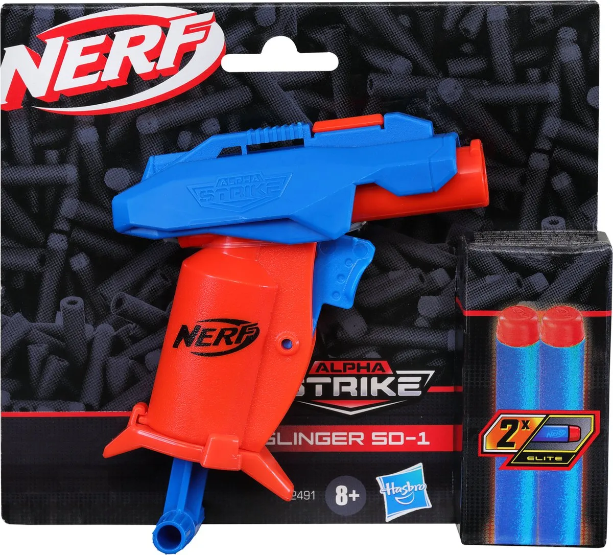 Hasbro Nerf Alpha Strike Slinger F2491 Blaster - Blauw