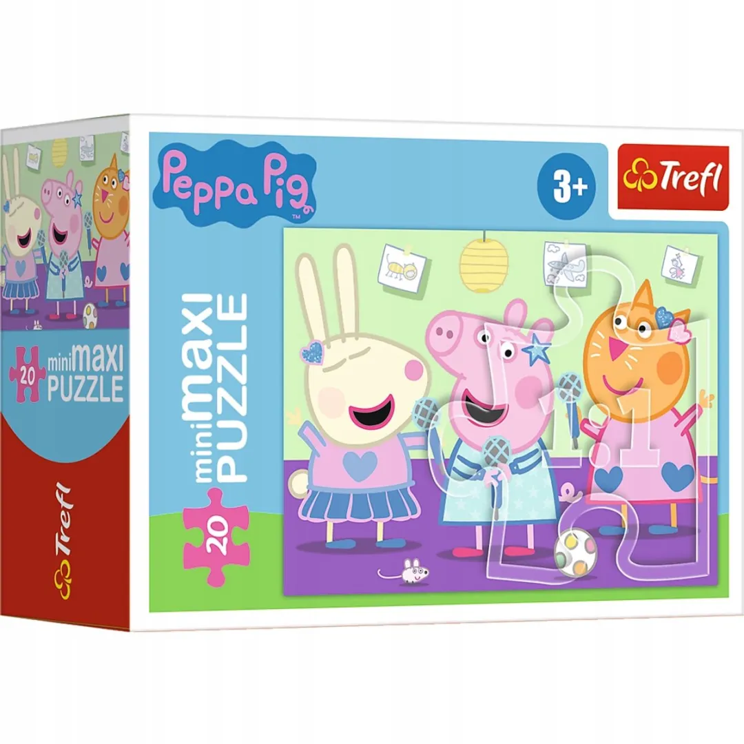 Trefl Peppa Pig Puzzel 20 Stuks