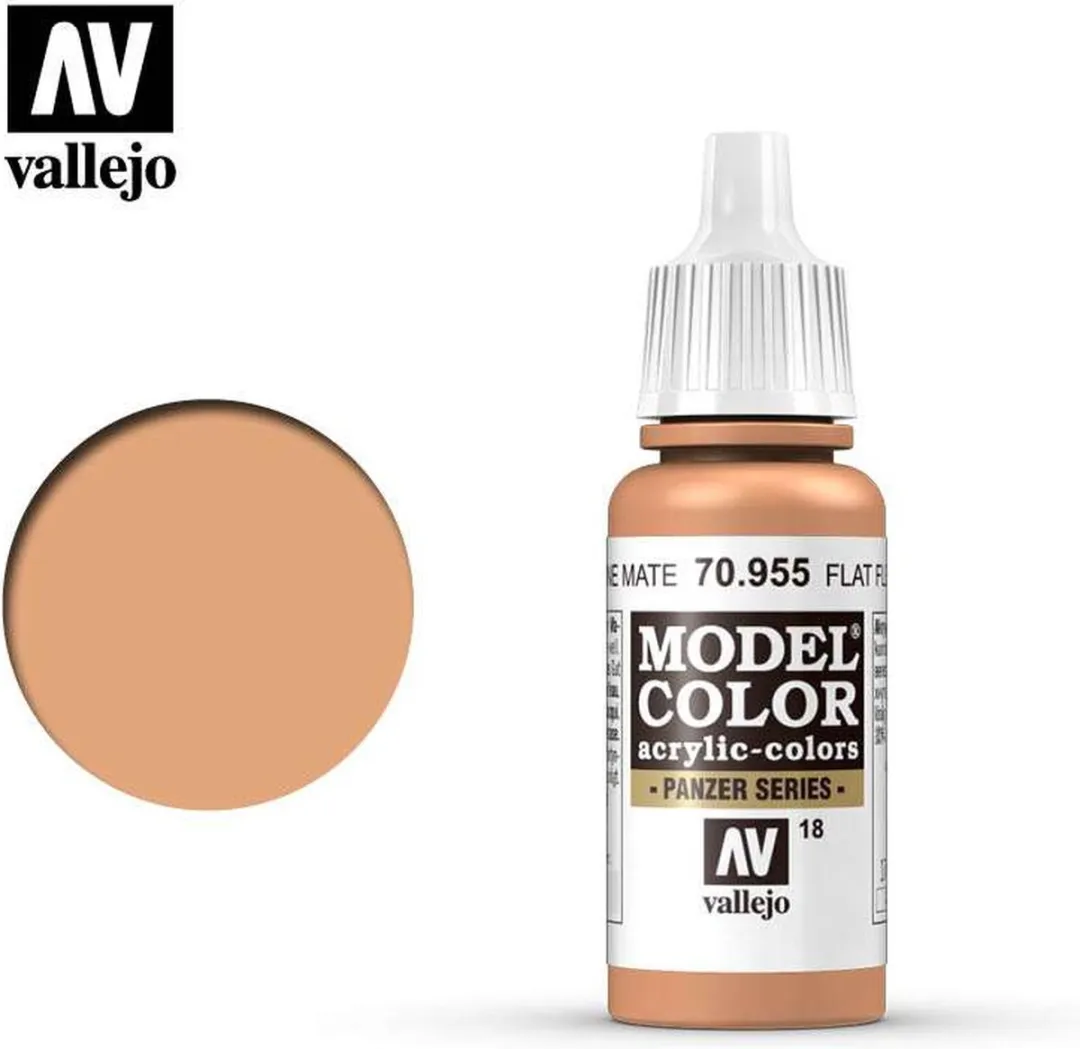 Vallejo Model Color Flat Flesh 17ml