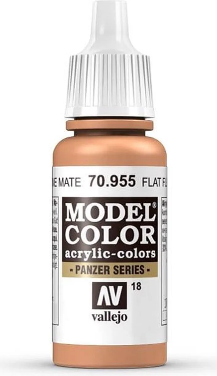 Vallejo Model Color Flat Flesh 17ml
