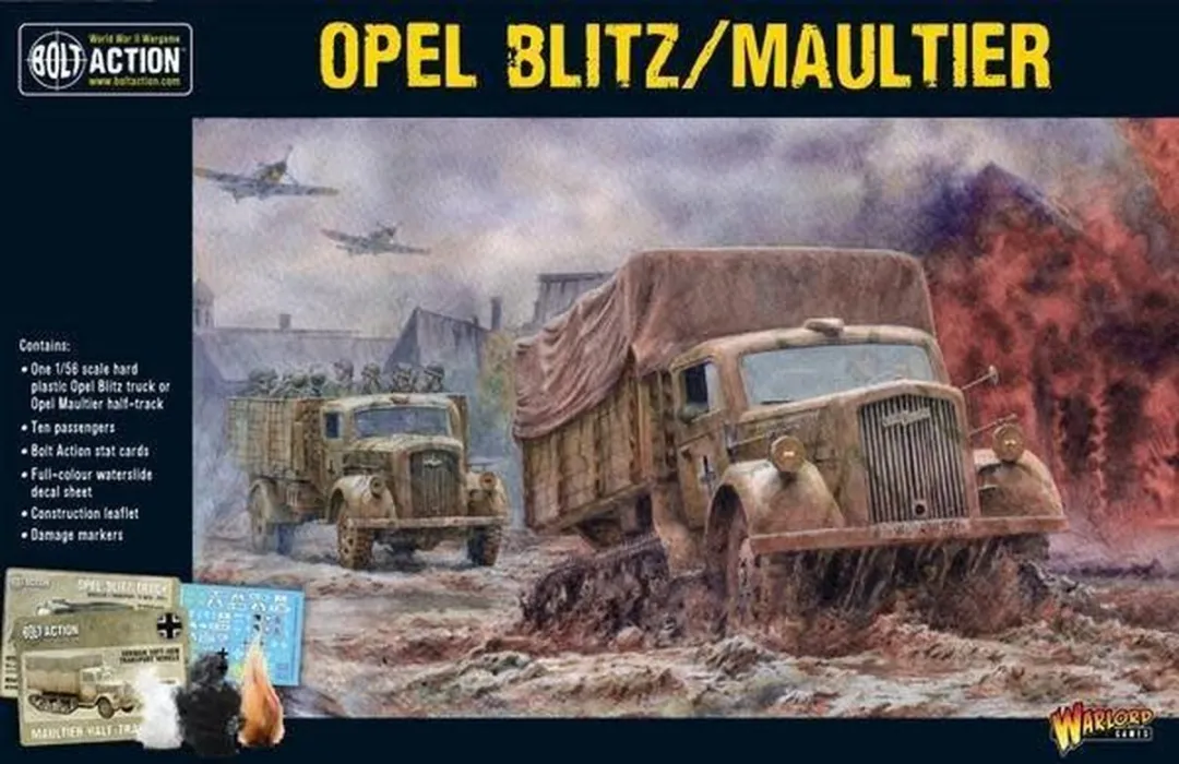 Warlord Games Opel Blitz Maultier Bolt Action Model