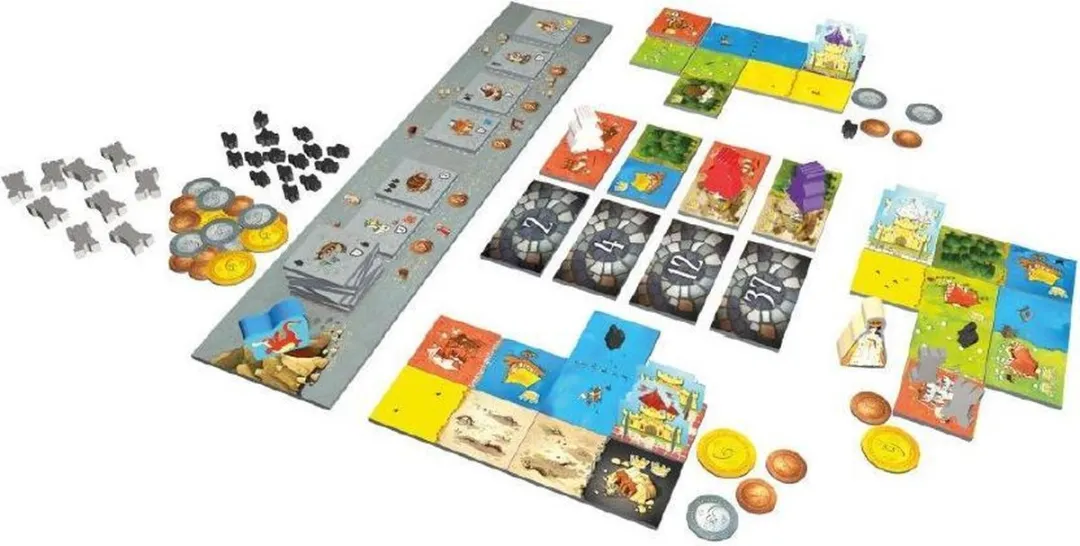 White Goblin Games Queendomino Gezelschapsspel - 2-4 Spelers
