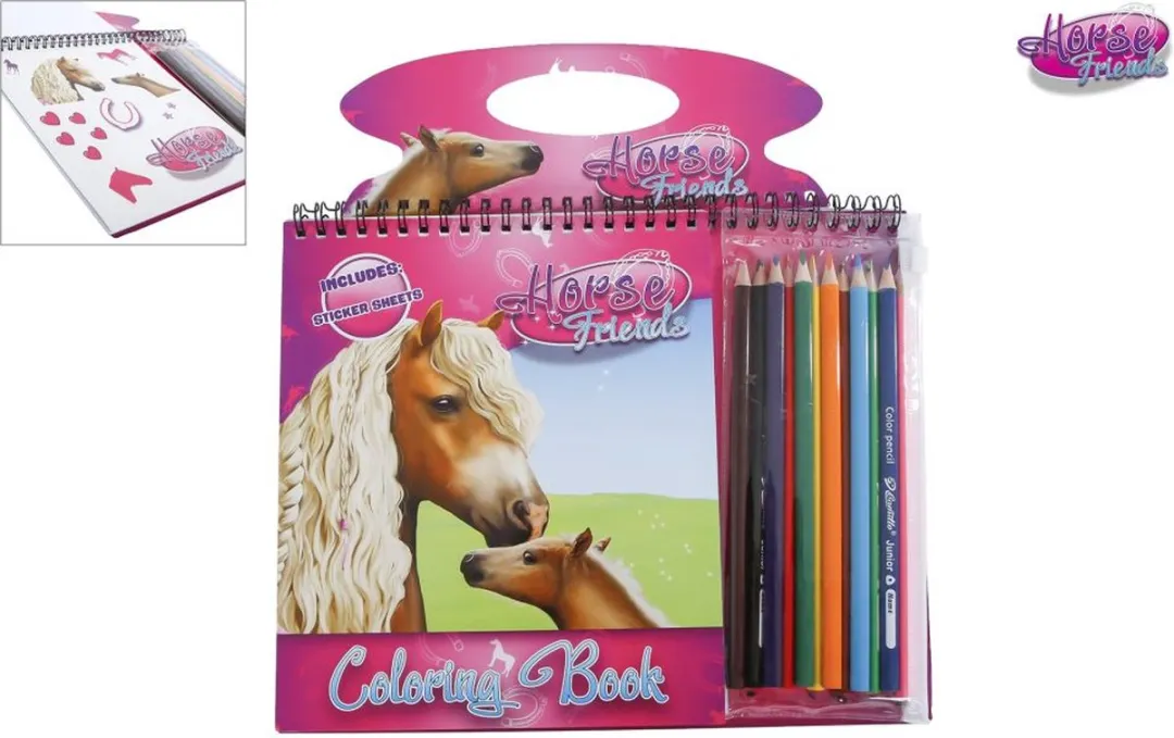 Toys Amsterdam Paarden Kleurboek