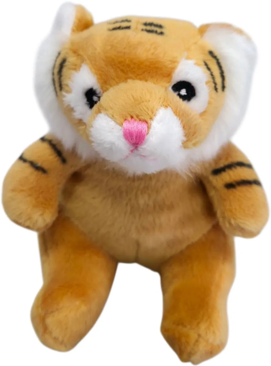 Unitoys Mini Animals Zittende Tijger Beige 12cm