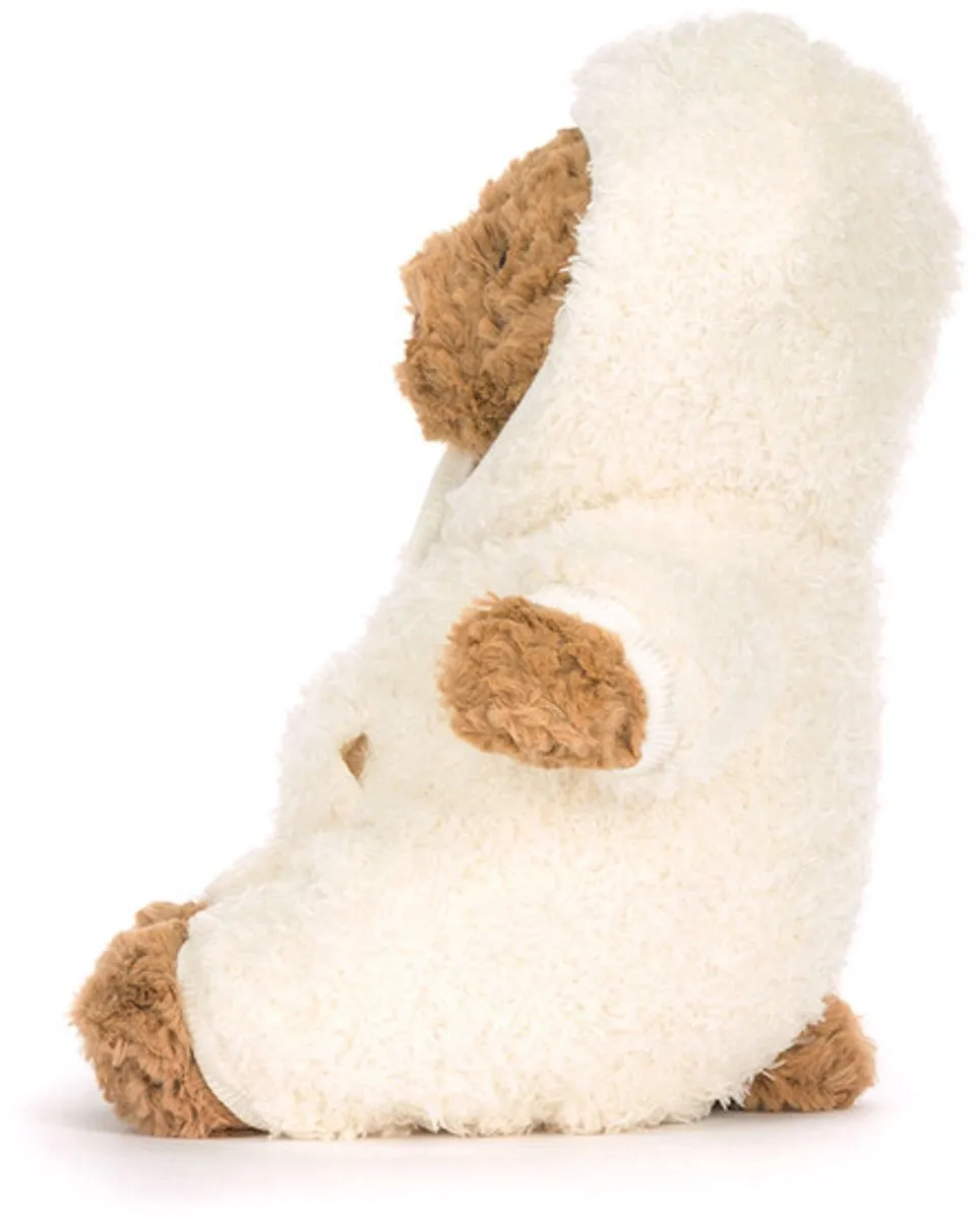 Jellycat Knuffels - Bartholomew Bear All in one-Outfit - Beer in Onesie - Teddybeer - Knuffelbeer - Knuffel - 31 cm - Geschikt voor alle leeftijden