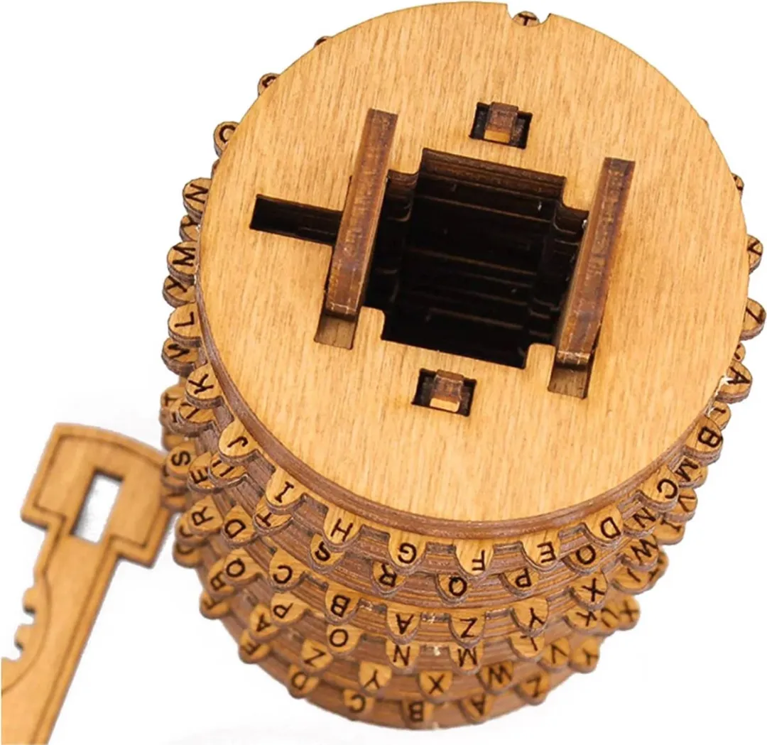 Geronimo Games iDventure Kryptos Cryptex Wooden Kit - Puzzel - 02635