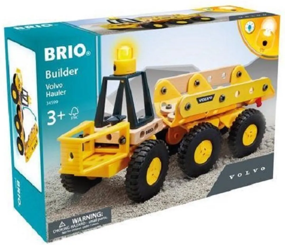 Brio Builder Volvo Hauler Multicolor
