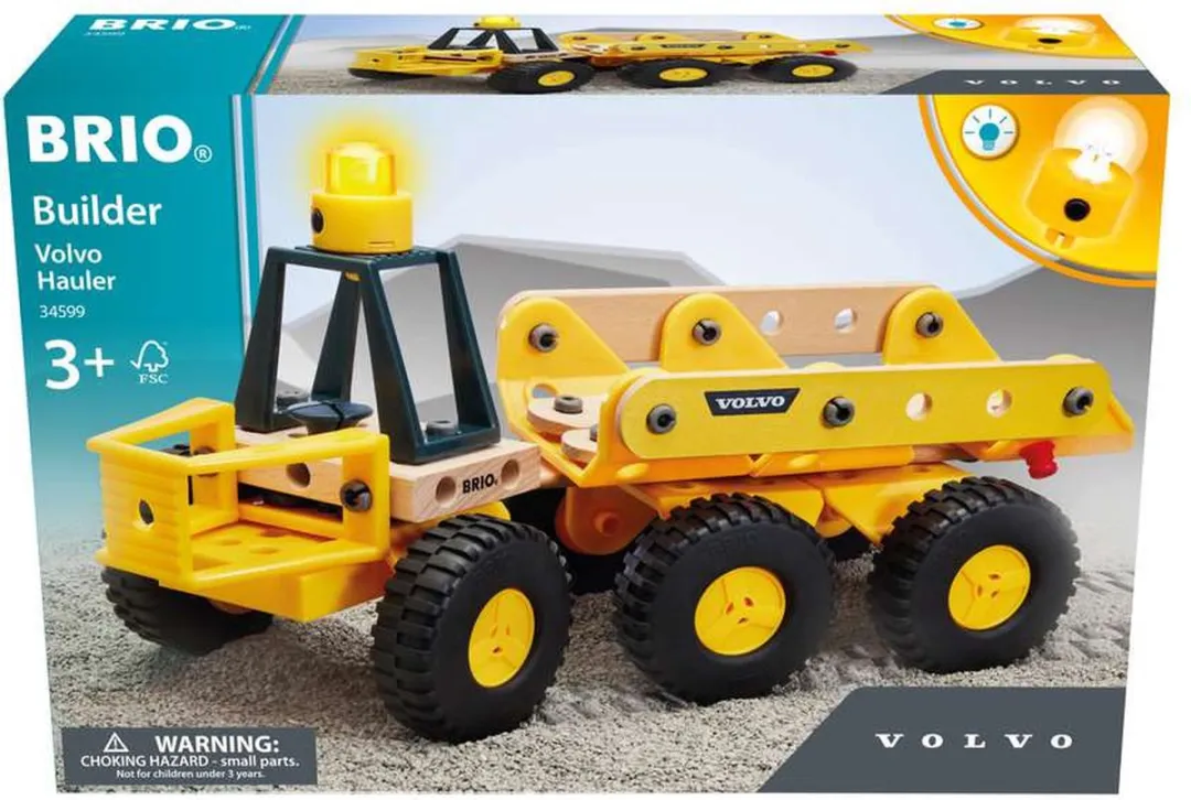 Brio Builder Volvo Hauler Multicolor