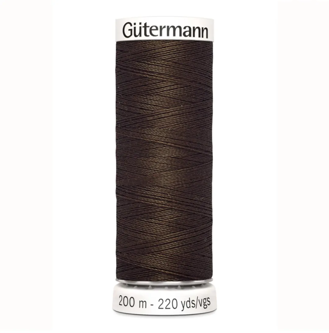 Gutermann Polyester Naaigaren 817 - 200m - Bruin