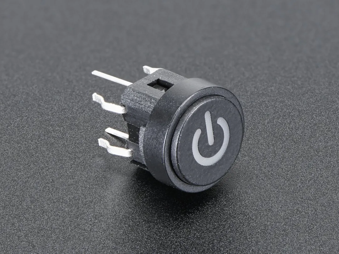 Adafruit Mini Illuminated Pushbutton 3105 - Blauw