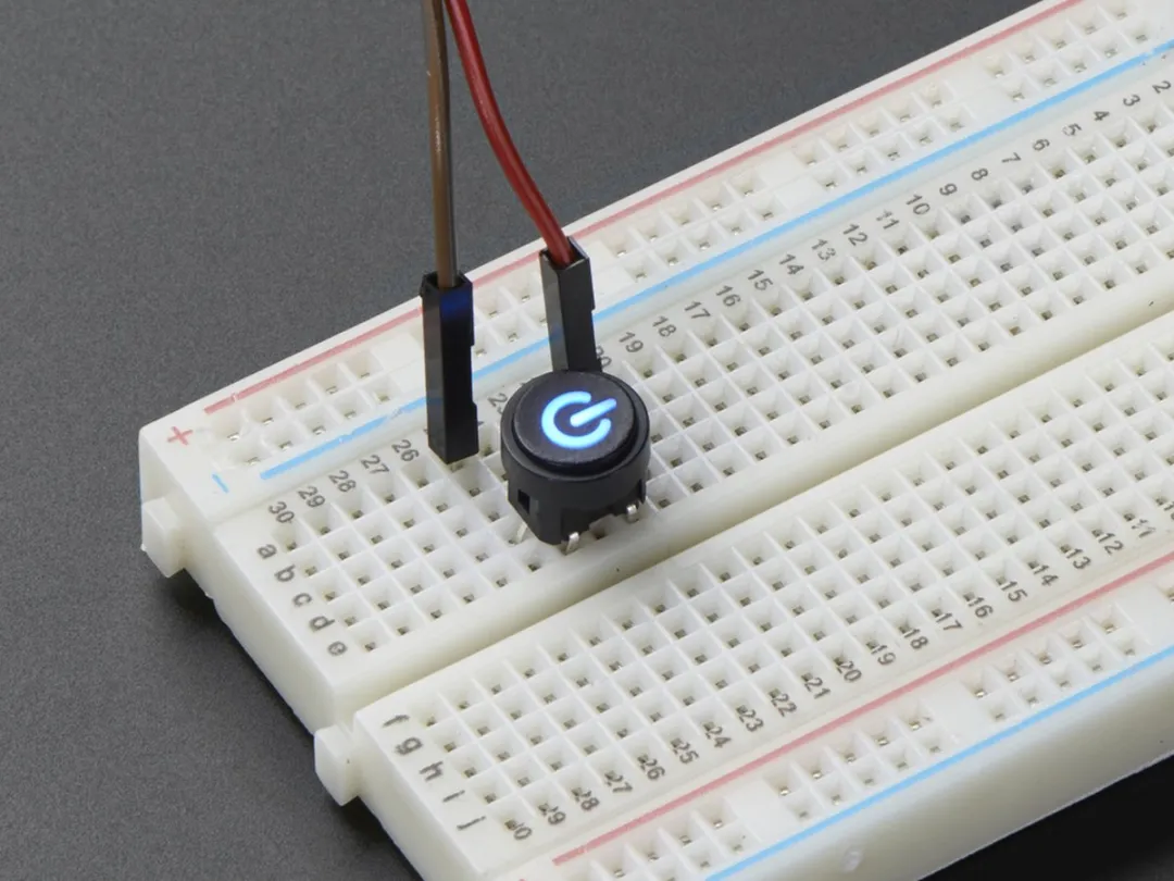 Adafruit Mini Illuminated Pushbutton 3105