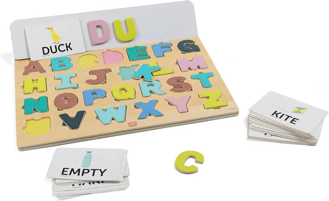Eurekakids Alfabet Puzzel Magnetisch - 26 Stuks - Multi