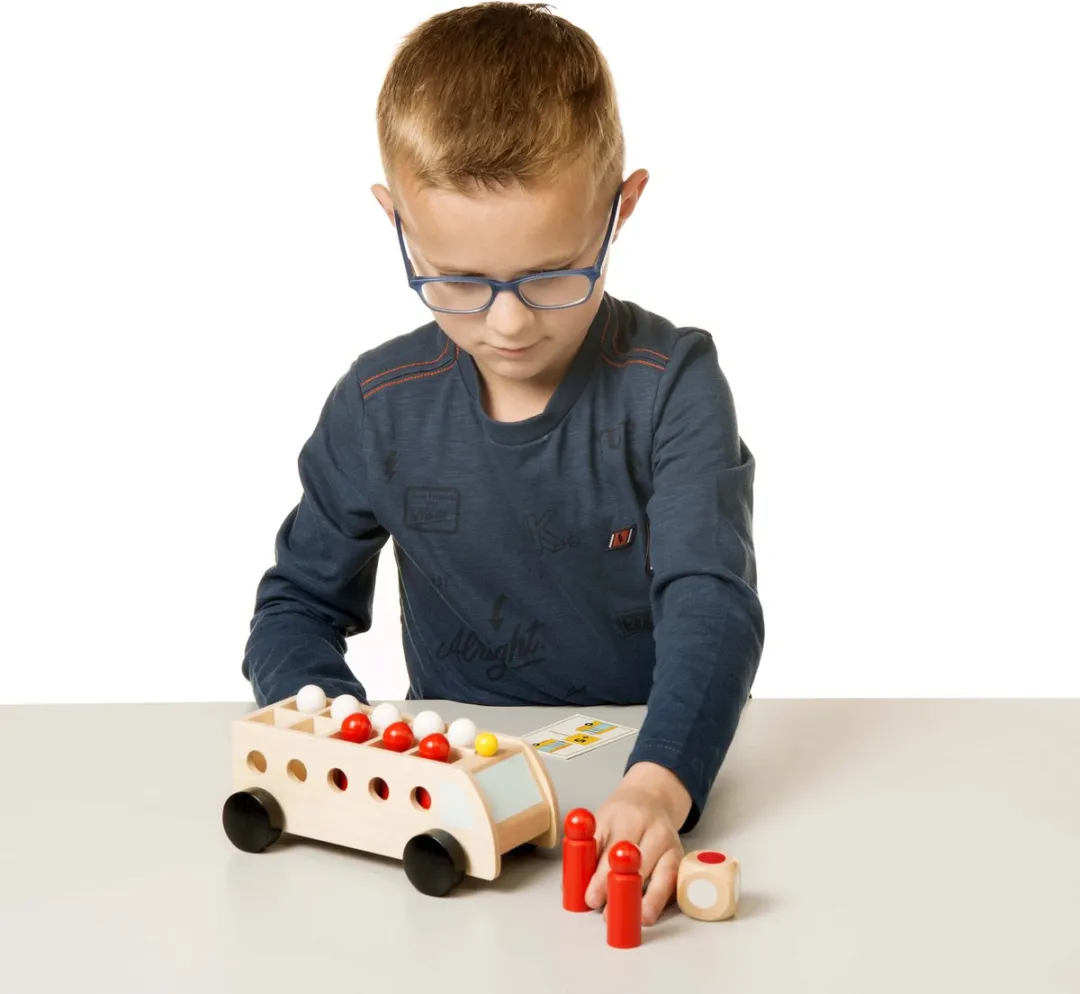 Toys for Life Rekenbus Educatief Speelgoed - 10 Passagiers
