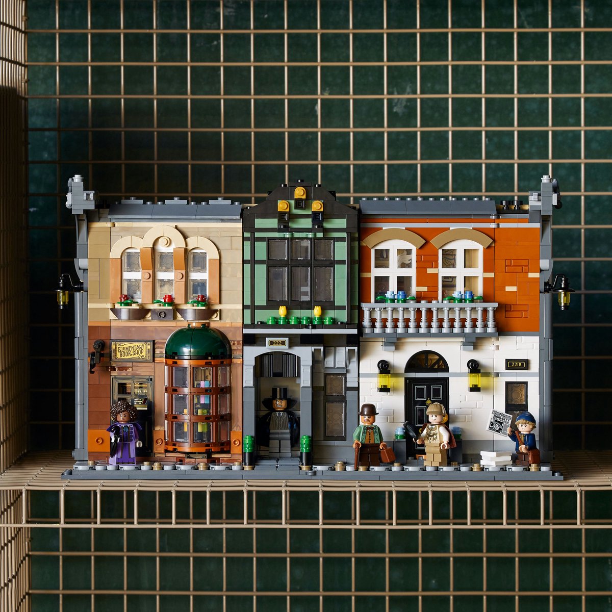 LEGO® Icons Boekensteun: Sherlock Holmes, Bouwset - 10351