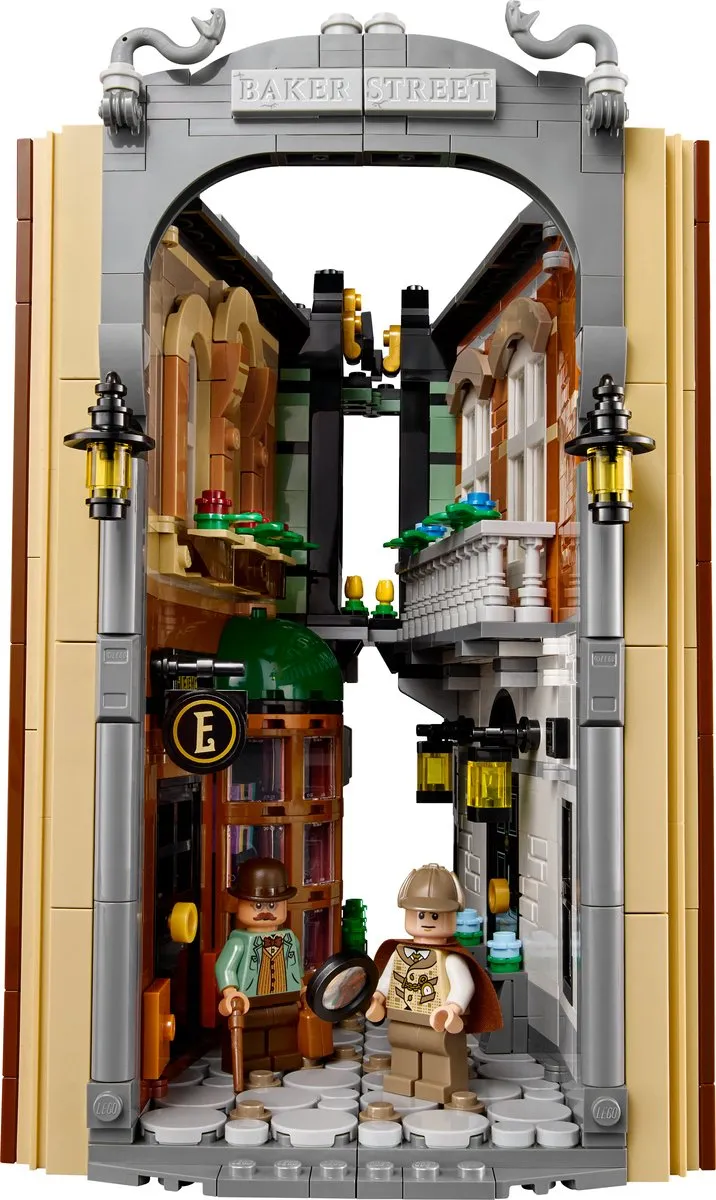 LEGO Icons Boekensteun Sherlock Holmes 10351 - 1359 Stukken - afbeelding 6 van 6