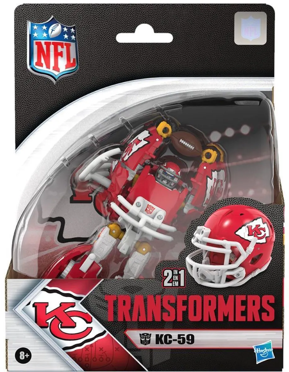 Hasbro Transformers NFL Kansas City Chiefs KC-59 - Multi