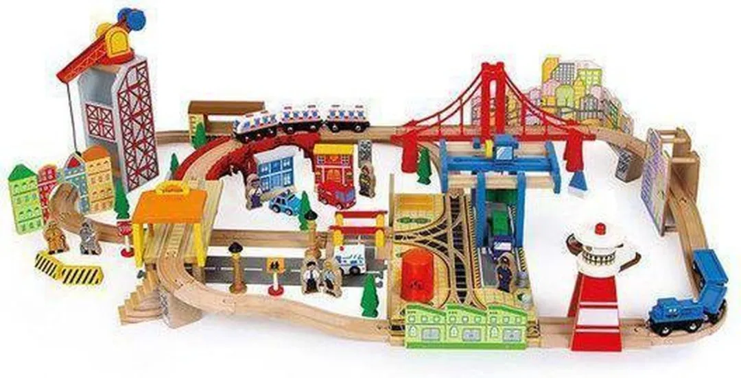 Small Foot Wooden Railway Port