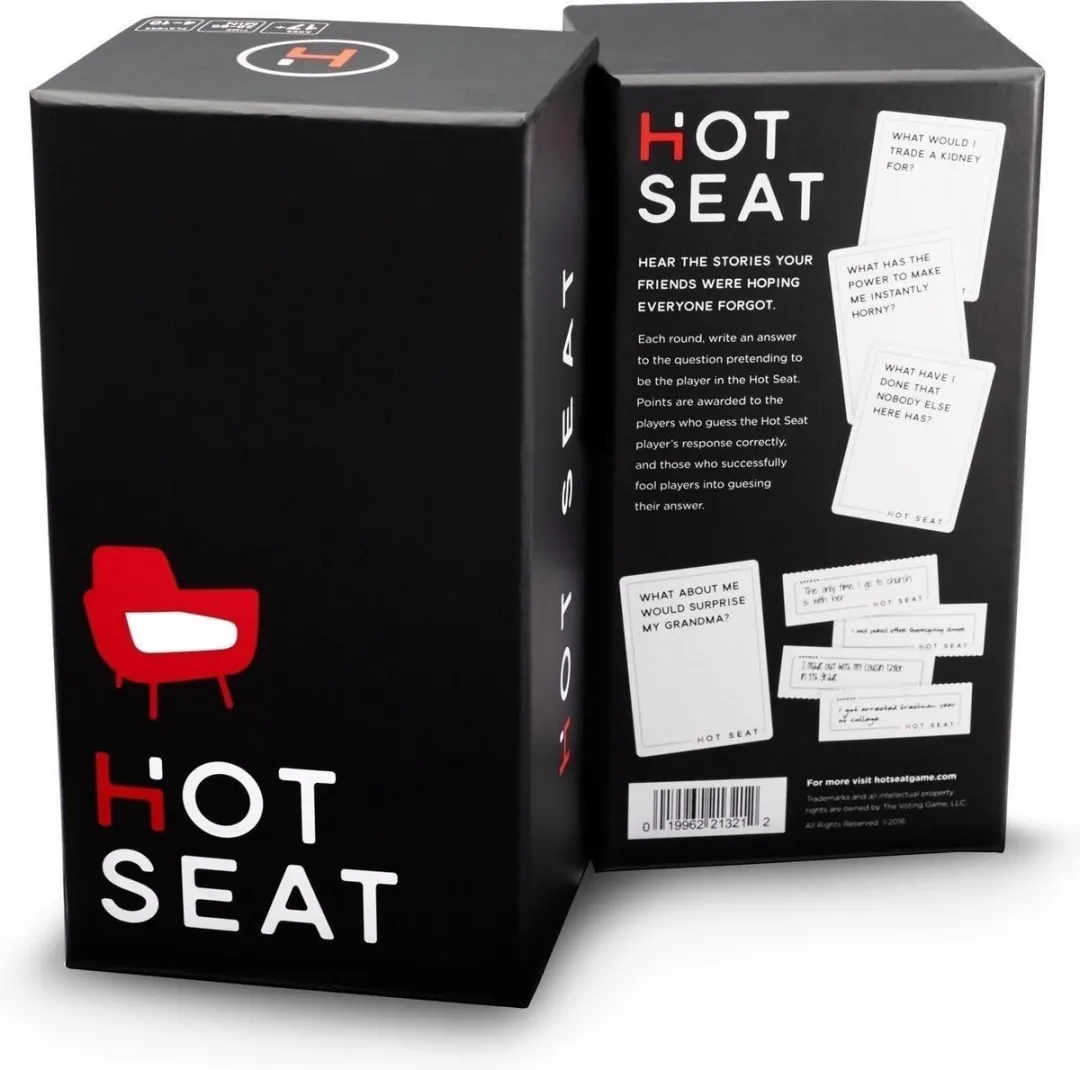 Dyce Games Hot Seat Partyspel DYE-2001 - 3-10 Spelers