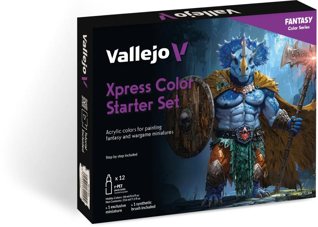 Vallejo Hobbyverf Acrylverf Xpress Color Starter Set