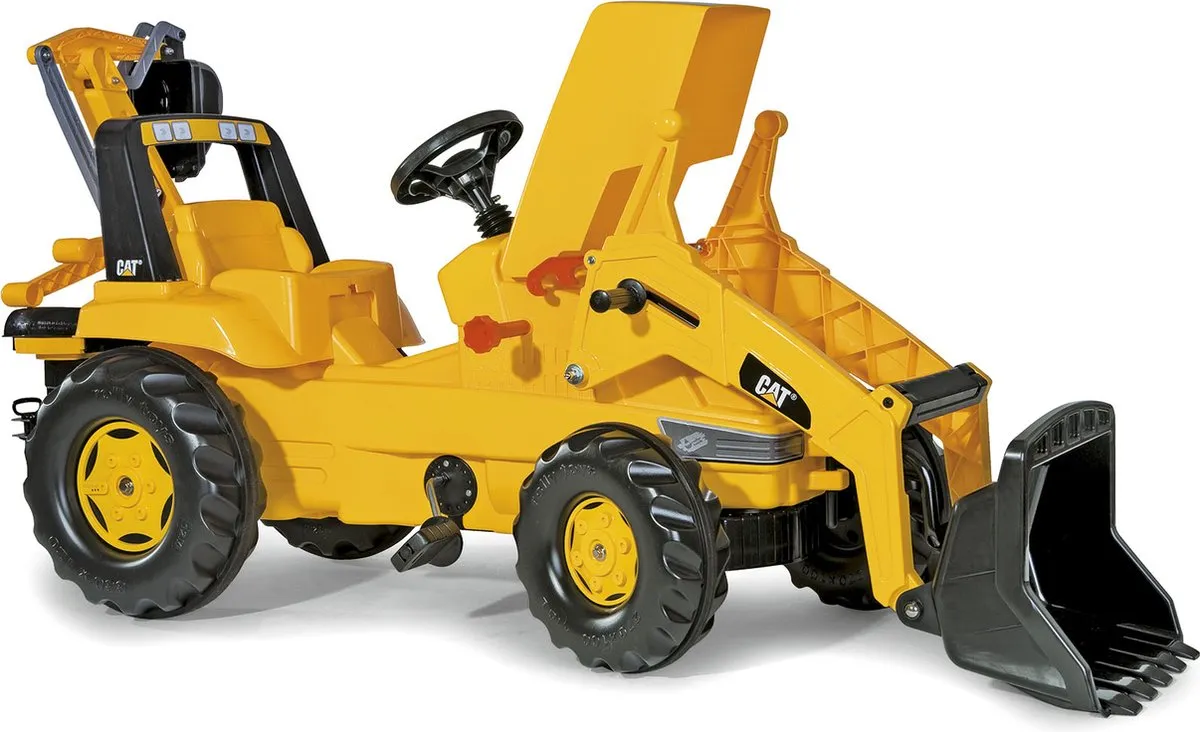 Rolly Toys Cat Tractor 813001 - Blauw - afbeelding 6 van 6