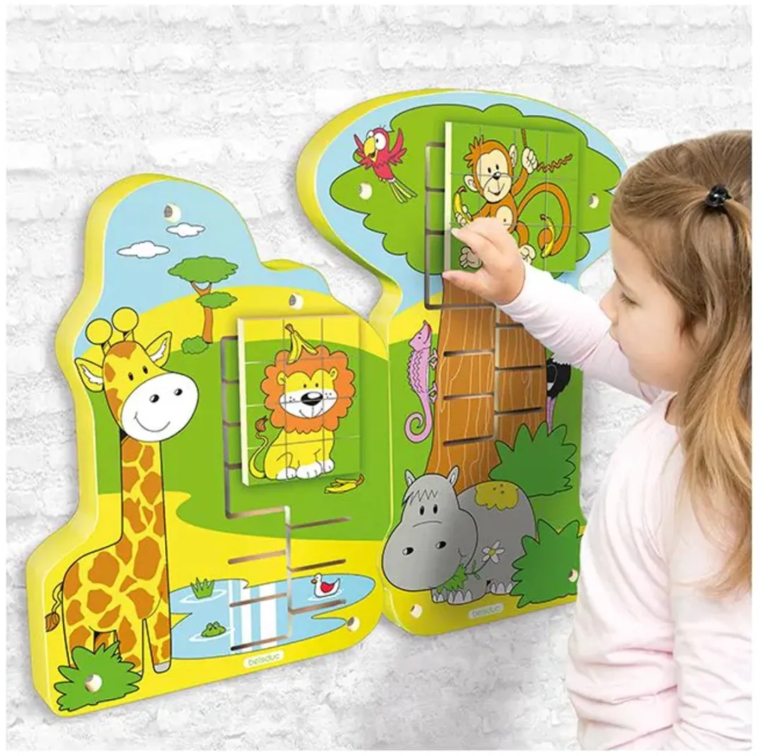 Beleduc Jungle Wandspel Leeuw 51cm - 23680